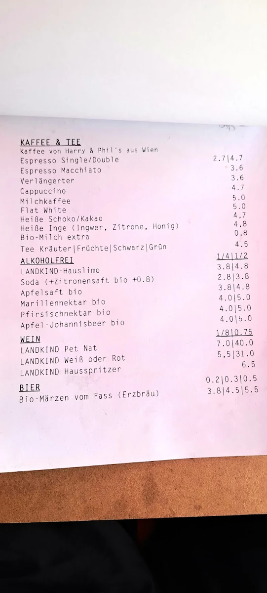 Speisekarte photo 4
