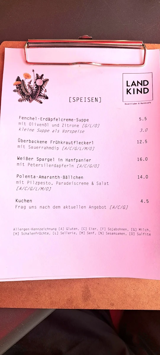 Speisekarte photo 5
