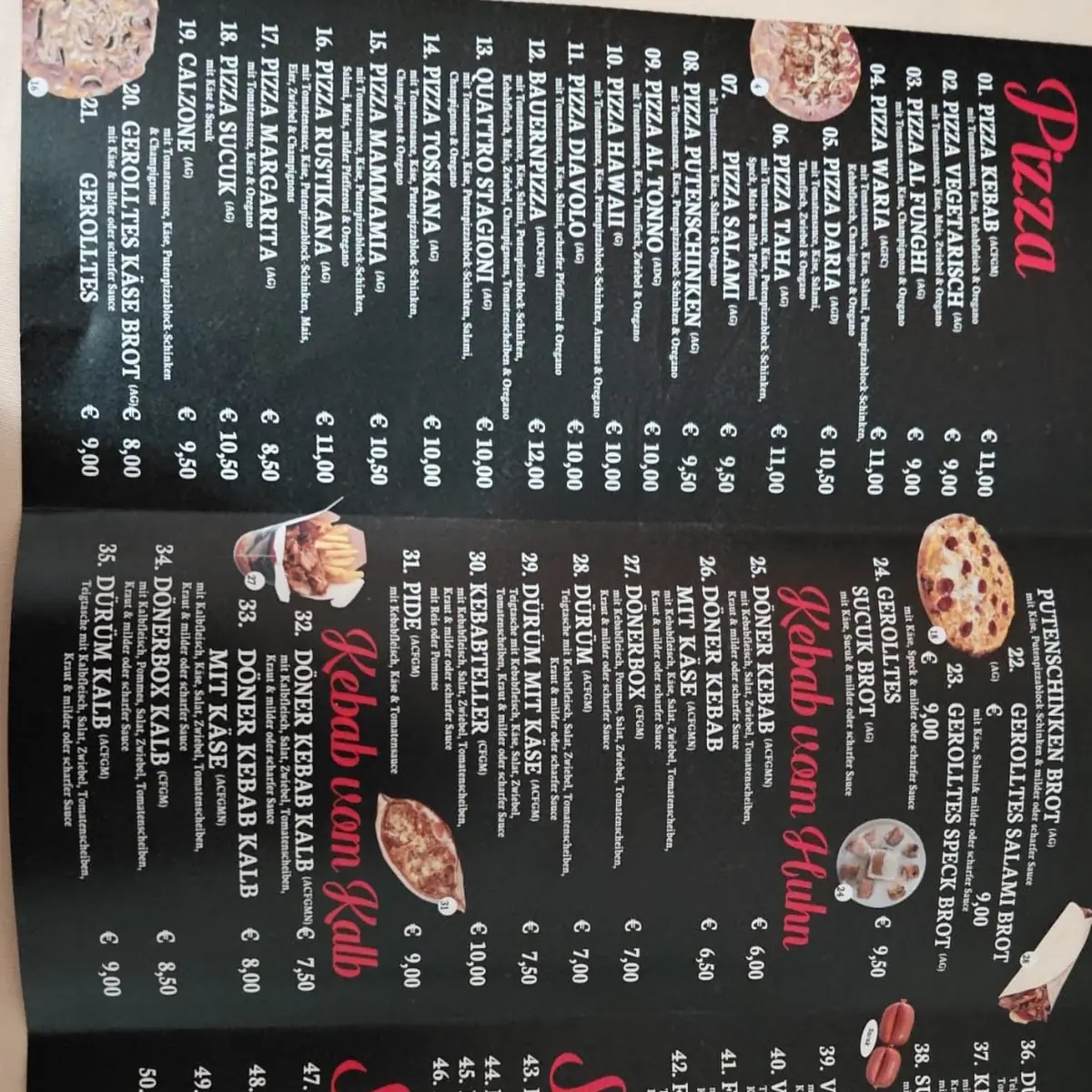 Speisekarte photo 1