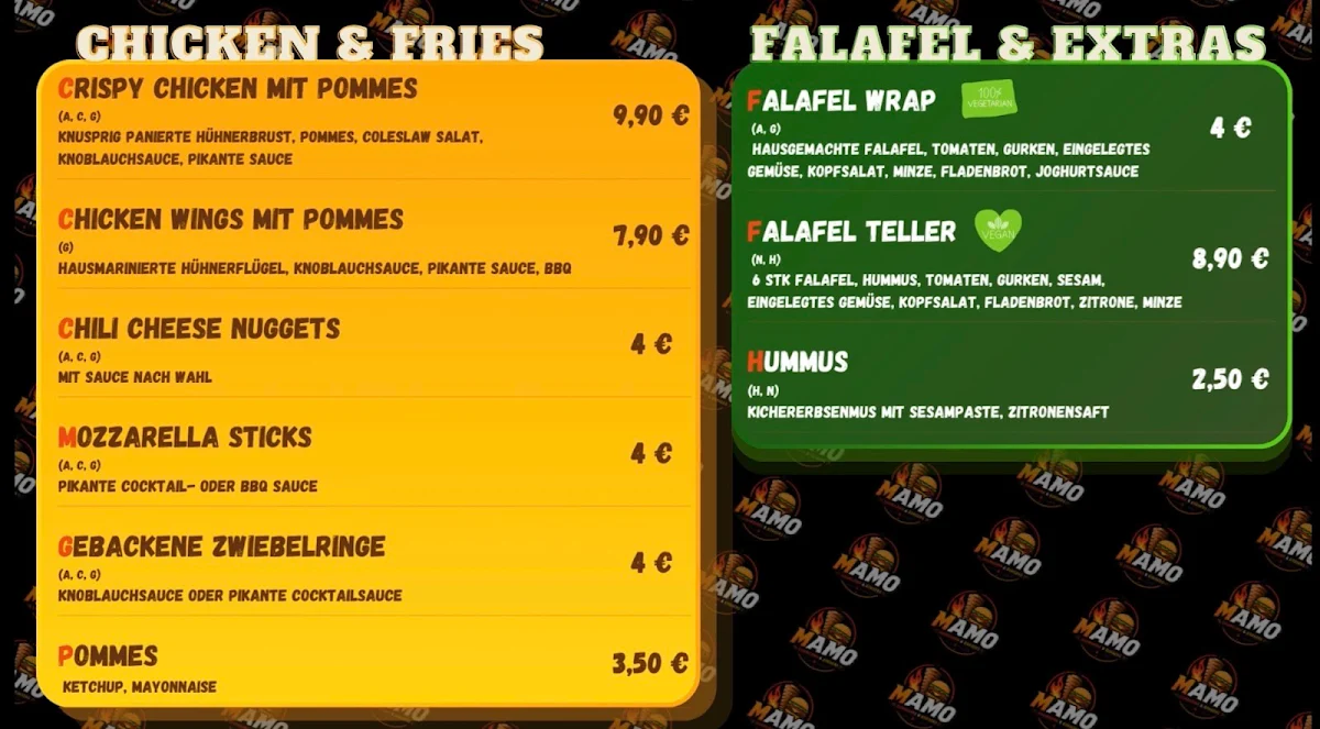 Speisekarte photo 1