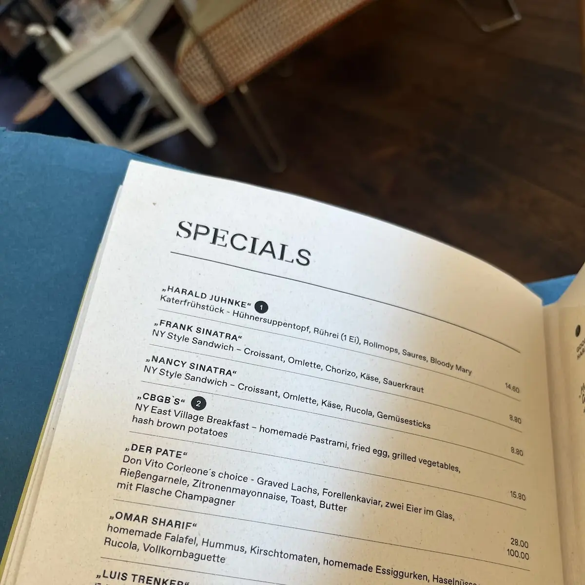 Speisekarte photo 3