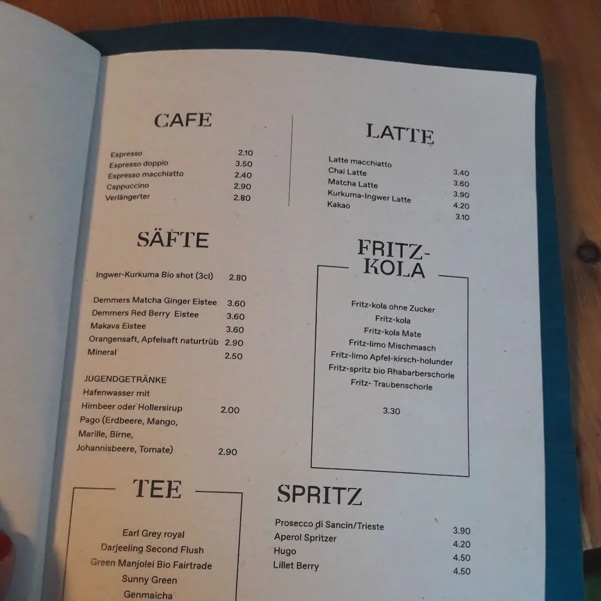 Speisekarte photo 8