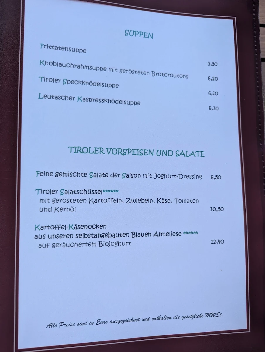 Speisekarte photo 6