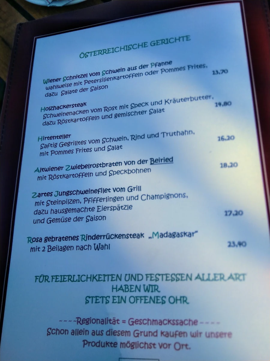 Speisekarte photo 7