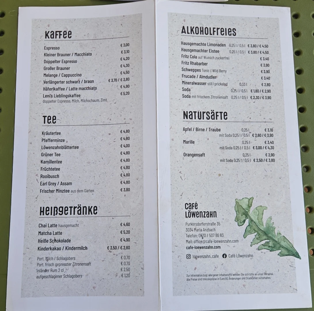 Speisekarte photo 3