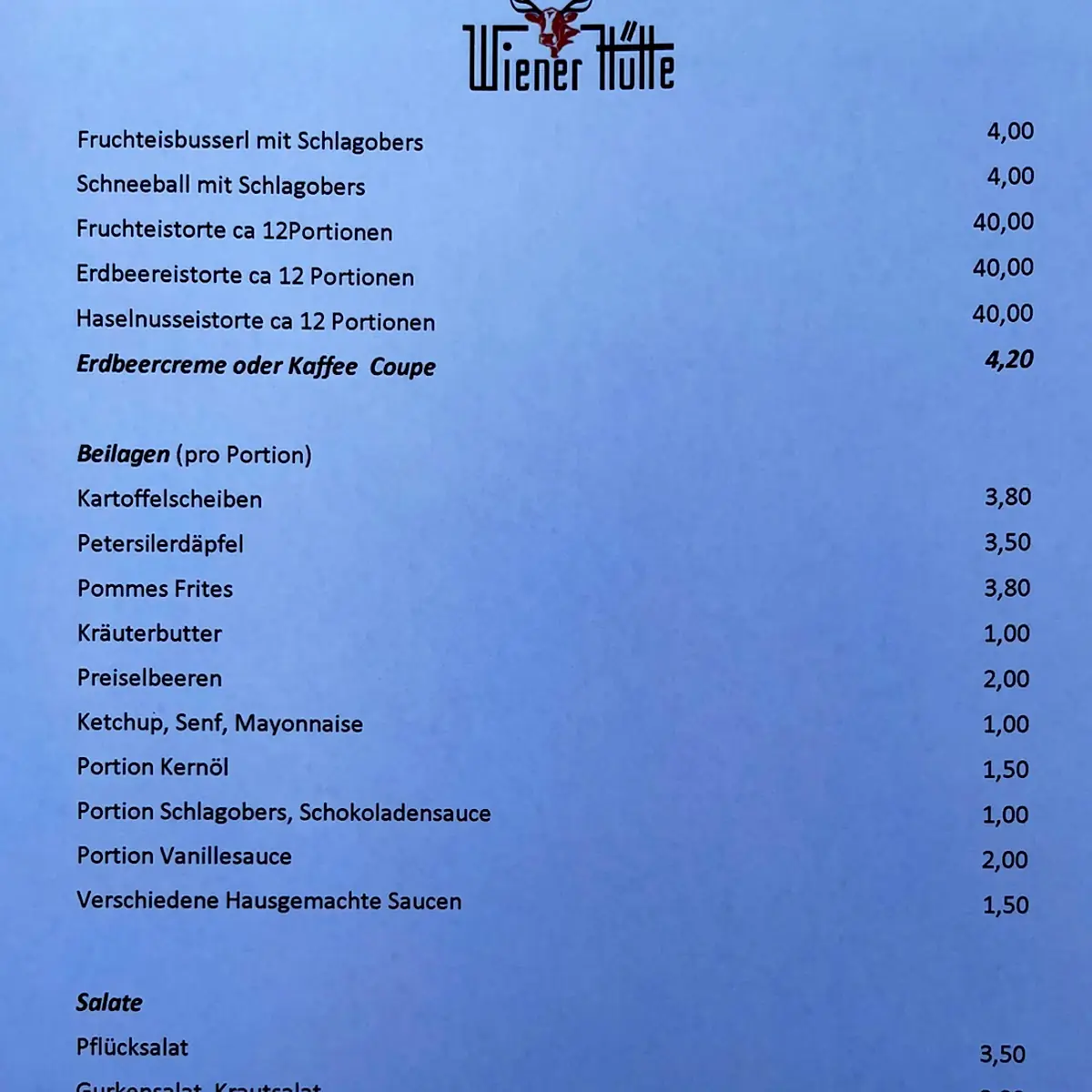 Speisekarte photo 8