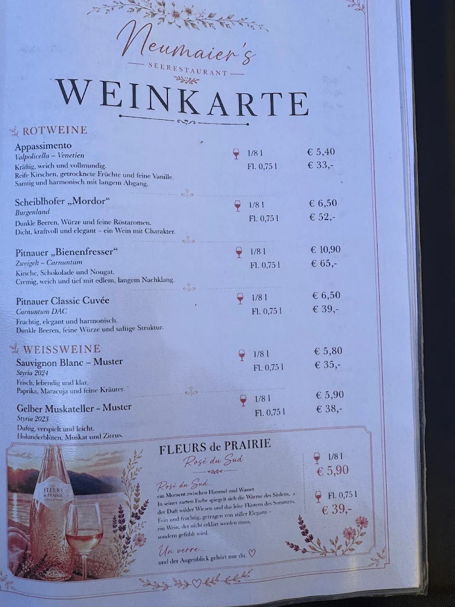 Speisekarte photo 1