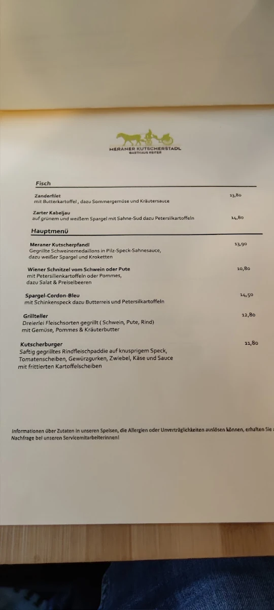 Speisekarte photo 3
