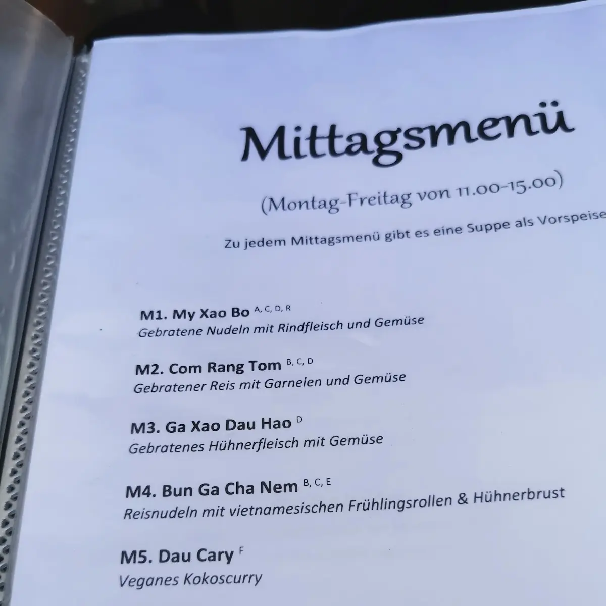 Speisekarte photo 1