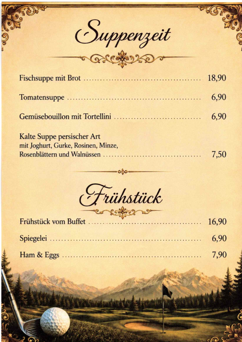 Speisekarte photo 9