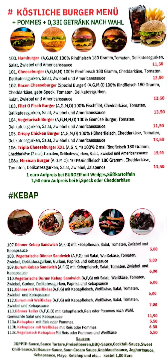 Speisekarte photo 3