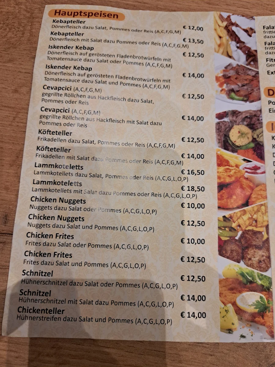 Speisekarte photo 5