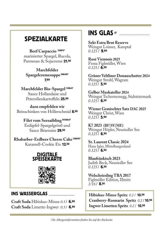 Speisekarte photo 2