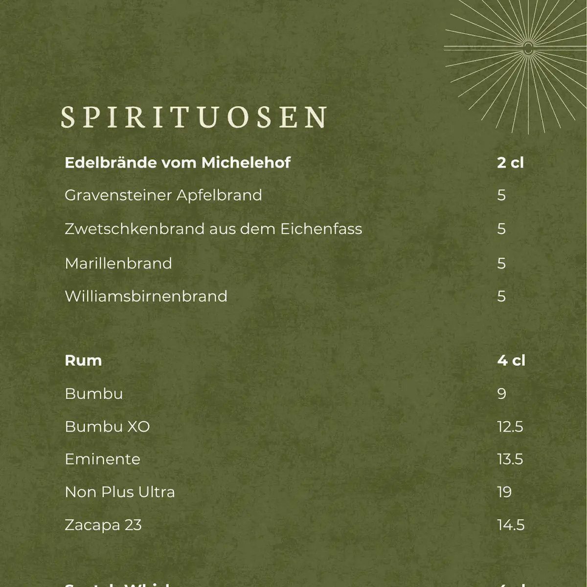 Speisekarte photo 7