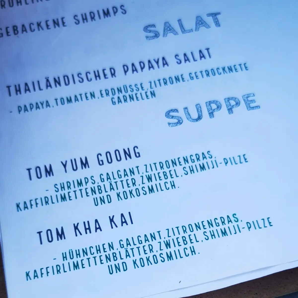 Speisekarte photo 6