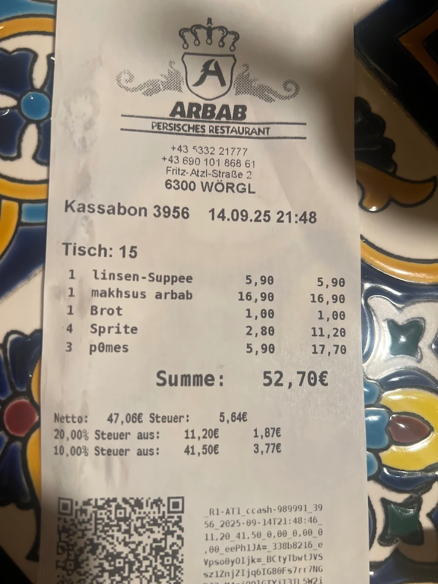 Speisekarte photo 8