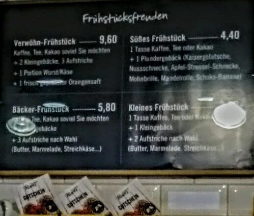 Speisekarte photo 1
