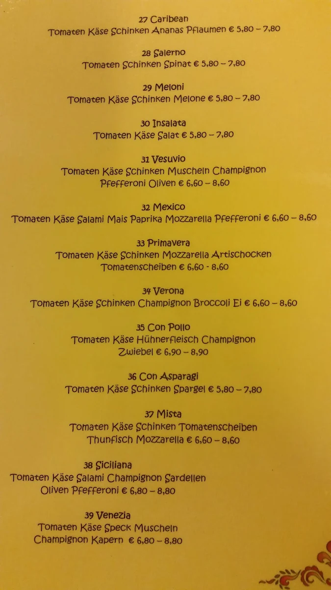 Speisekarte photo 2