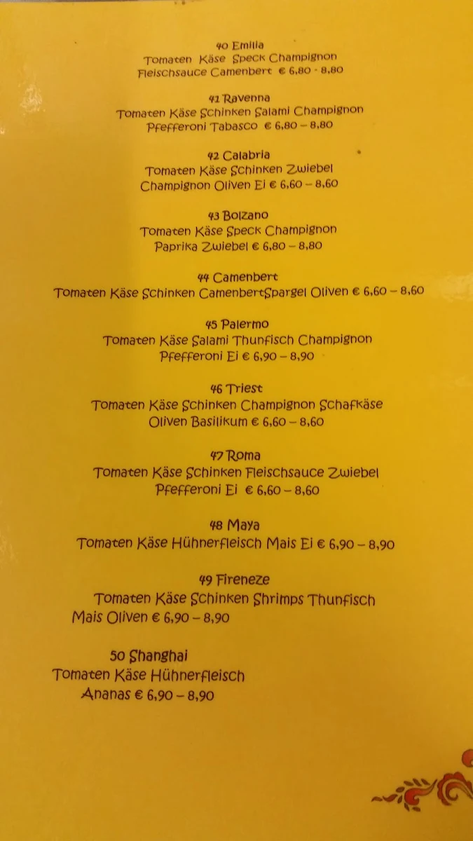 Speisekarte photo 3