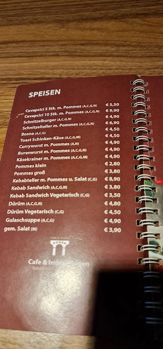 Speisekarte photo 2
