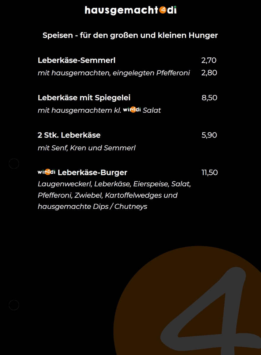 Speisekarte photo 2