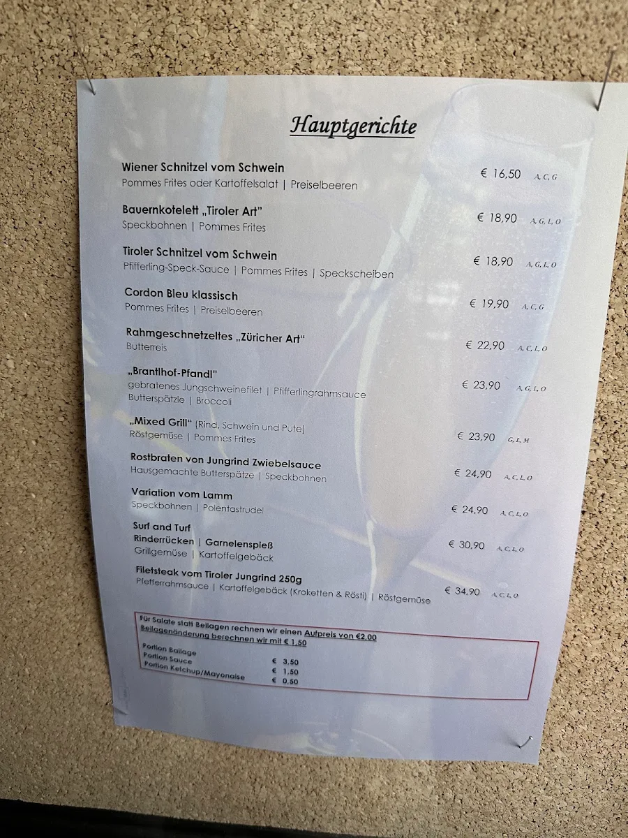 Speisekarte photo 5
