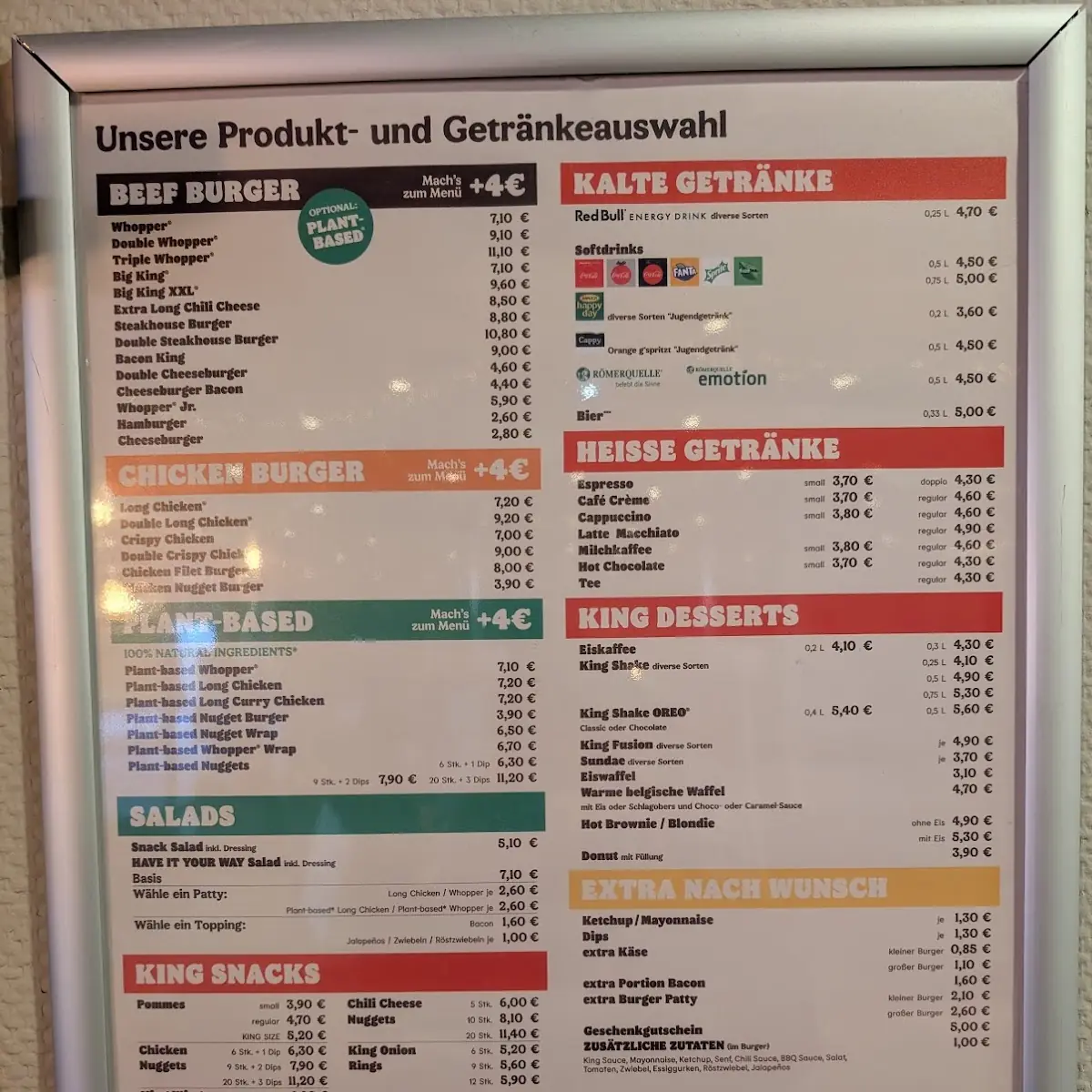 Speisekarte photo 1