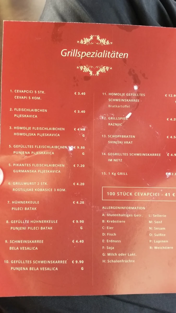 Speisekarte photo 1