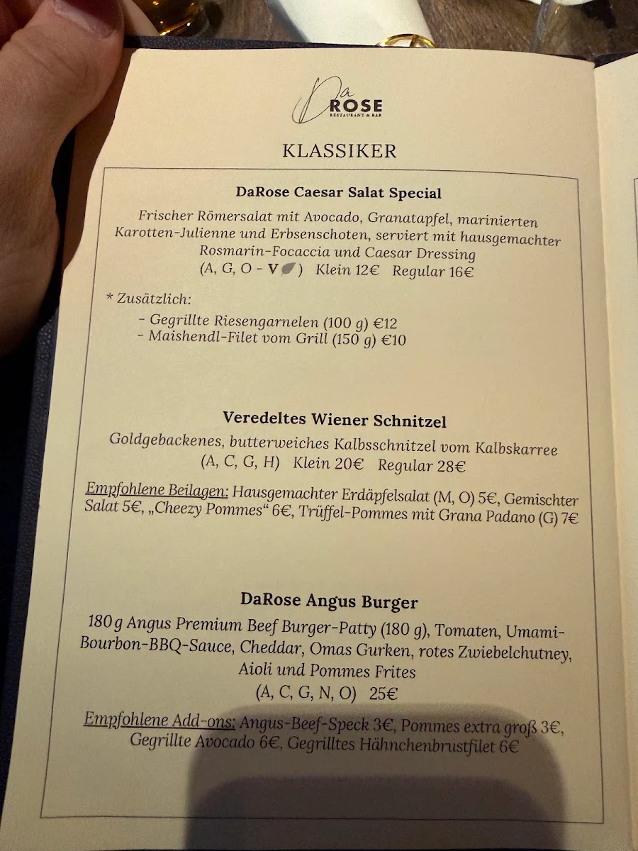 Speisekarte photo 2