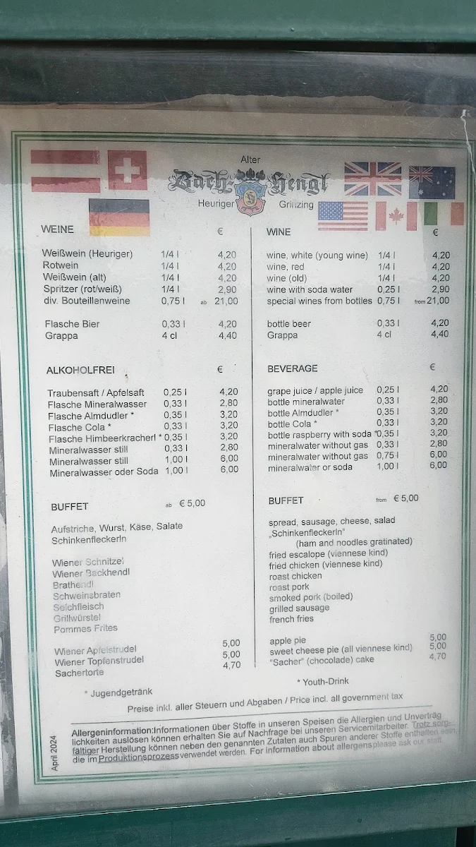 Speisekarte photo 3