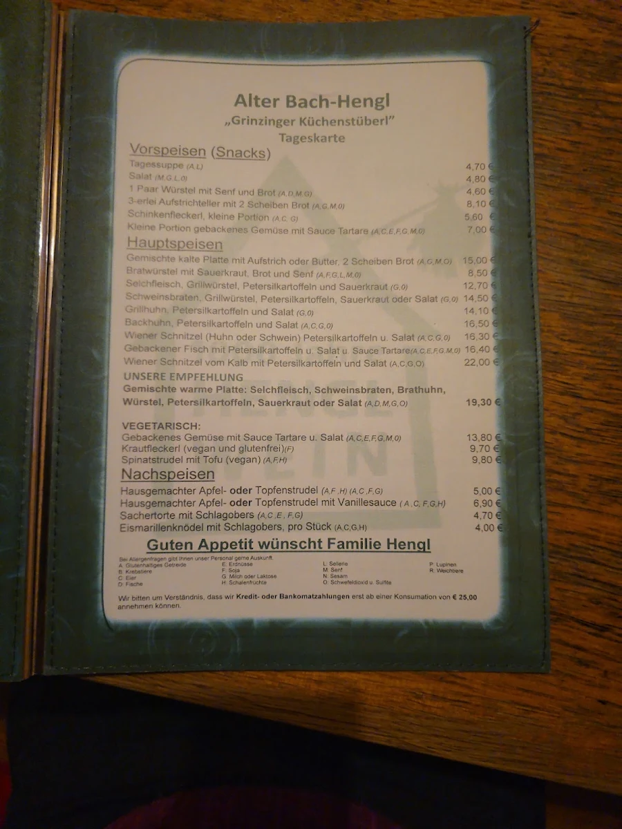 Speisekarte photo 9