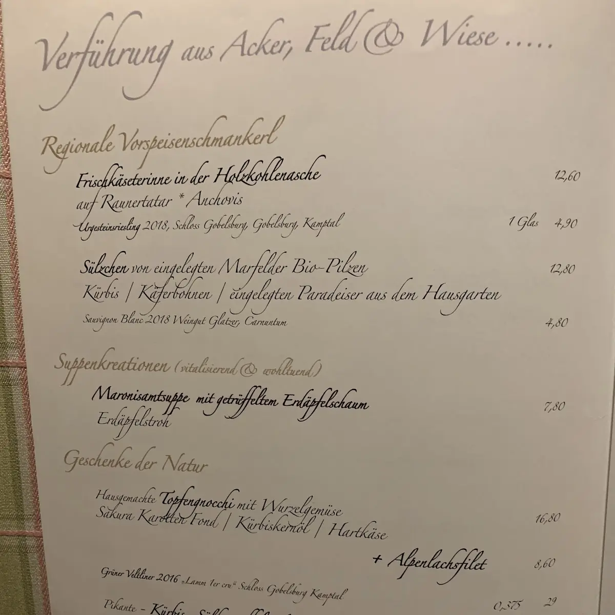 Speisekarte photo 4