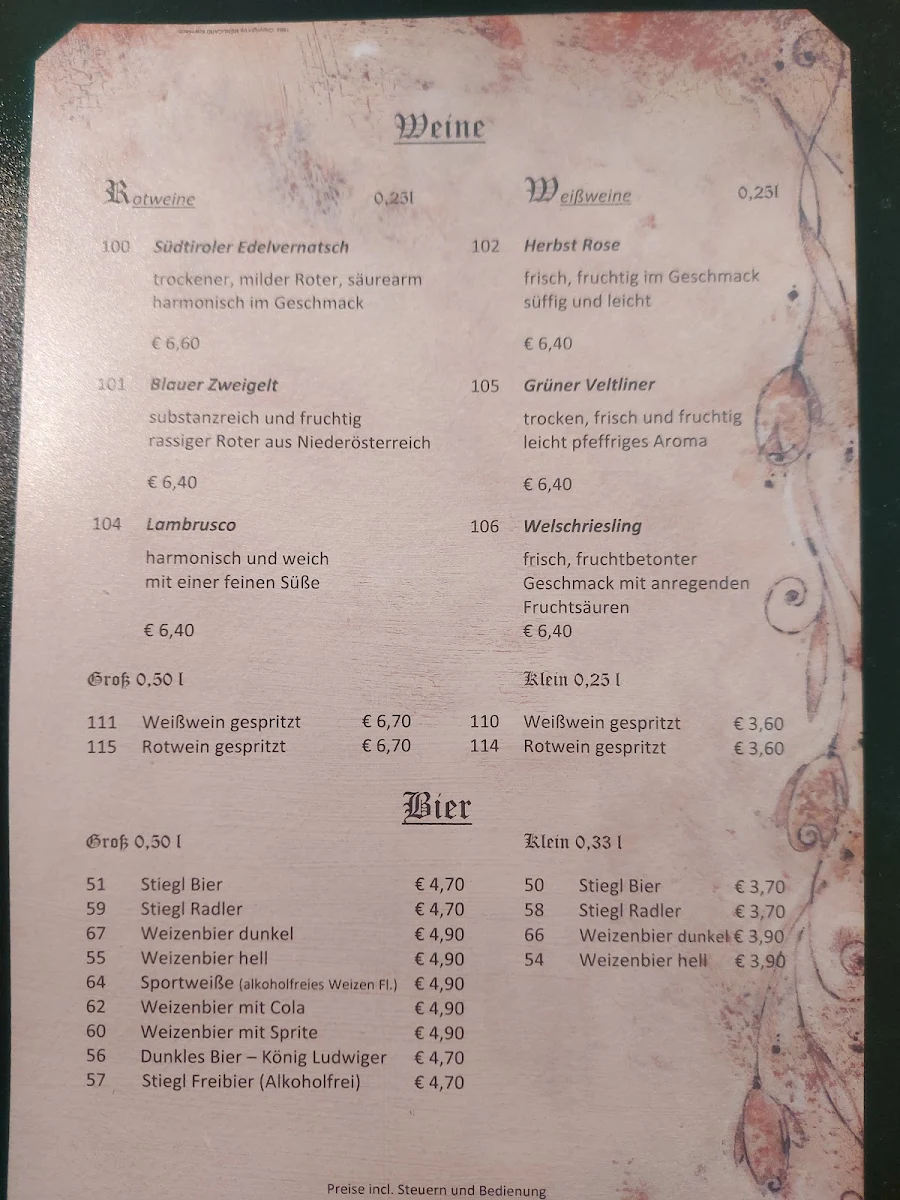 Speisekarte photo 6