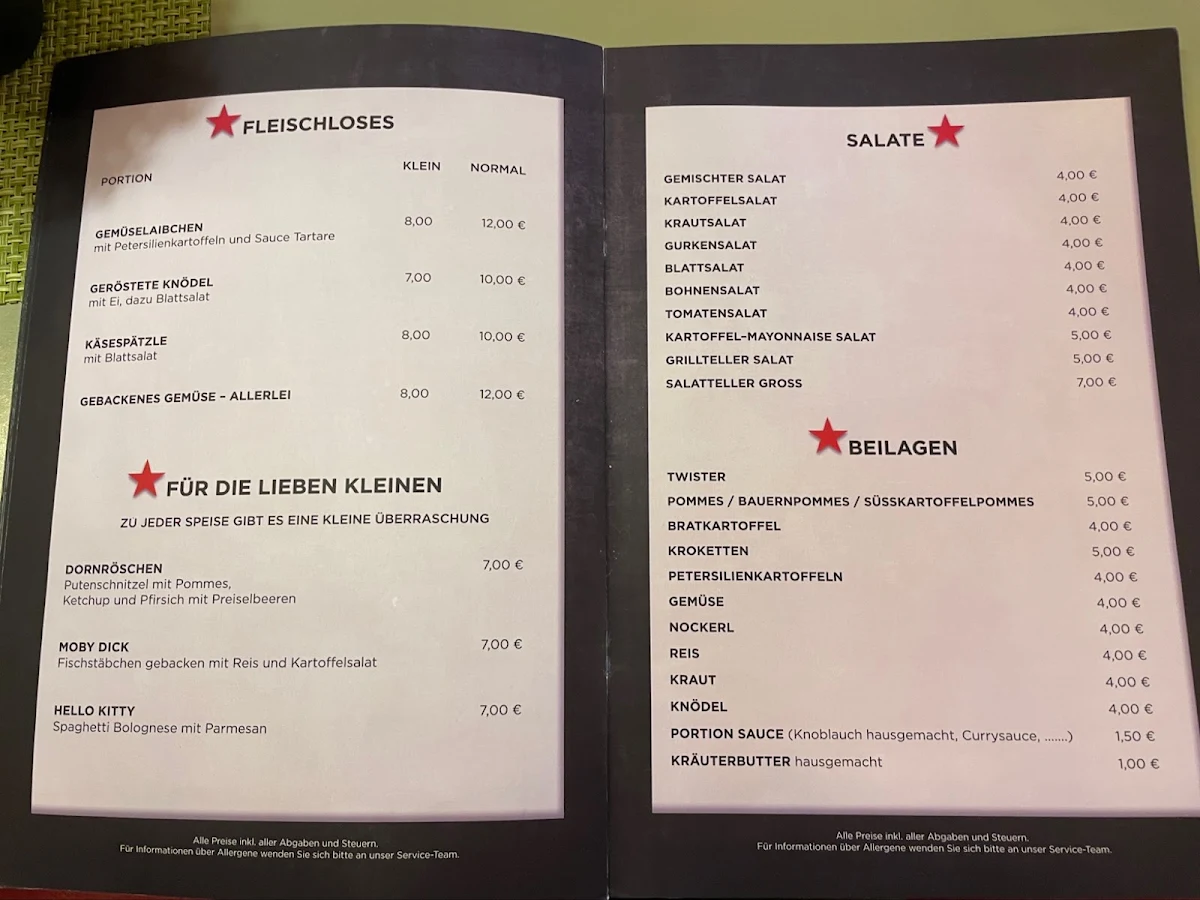 Speisekarte photo 1