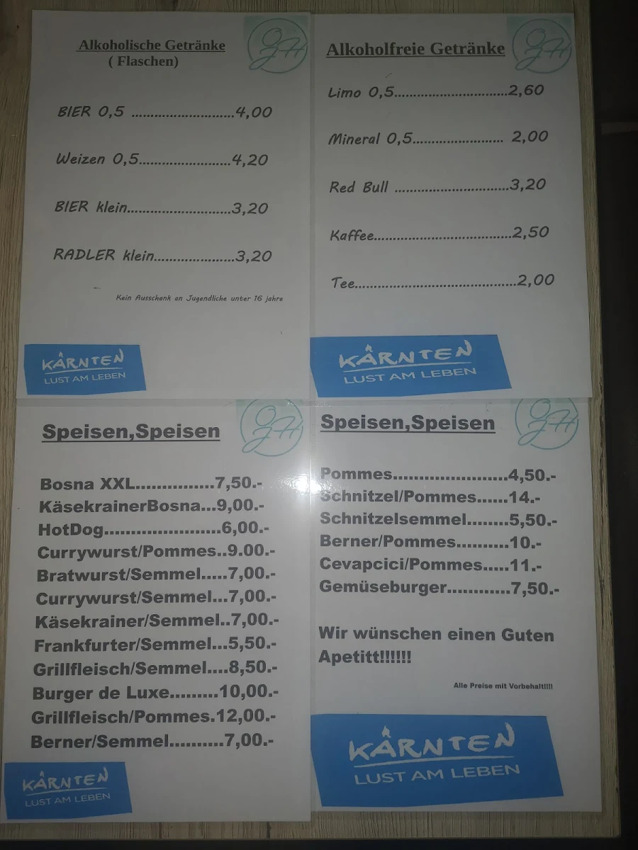 Speisekarte photo 1