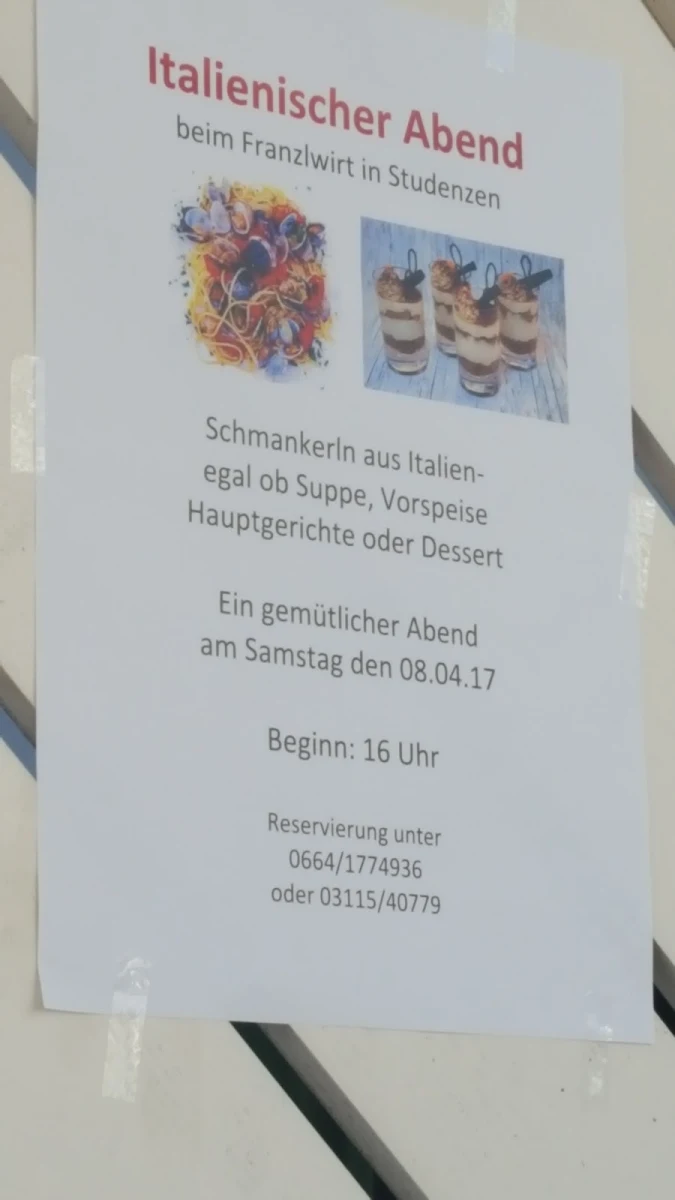 Speisekarte photo 1