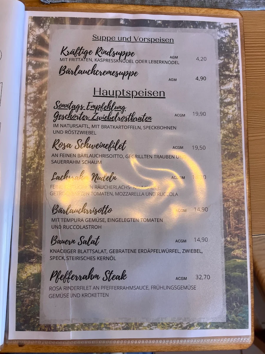 Speisekarte photo 3