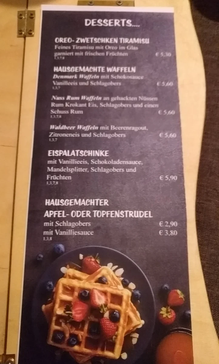 Speisekarte photo 5