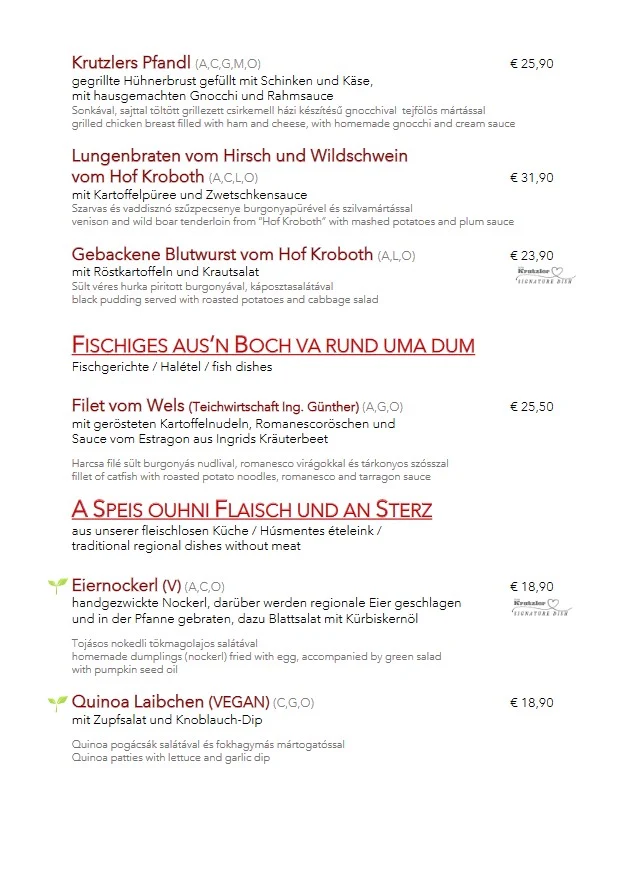Speisekarte photo 6