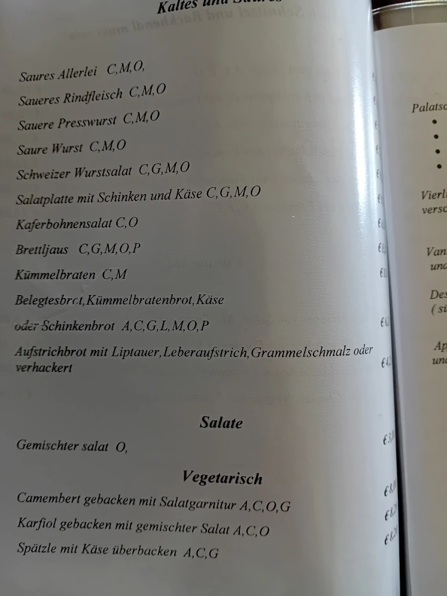 Speisekarte photo 4