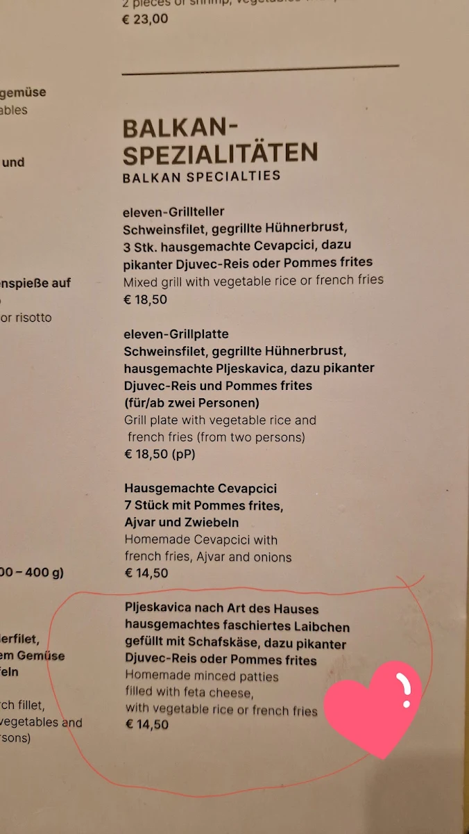 Speisekarte photo 1
