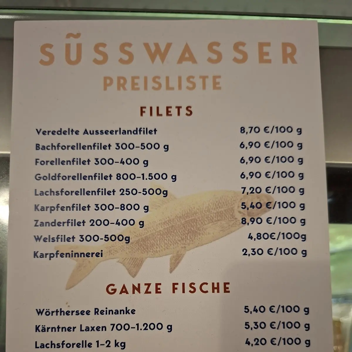 Speisekarte photo 1
