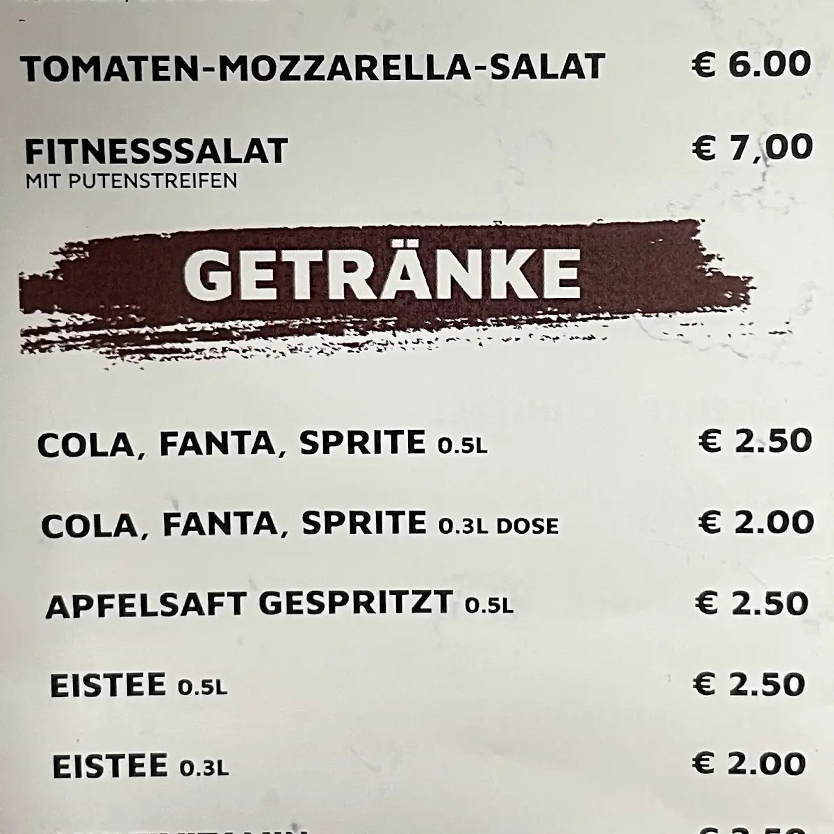 Speisekarte photo 8