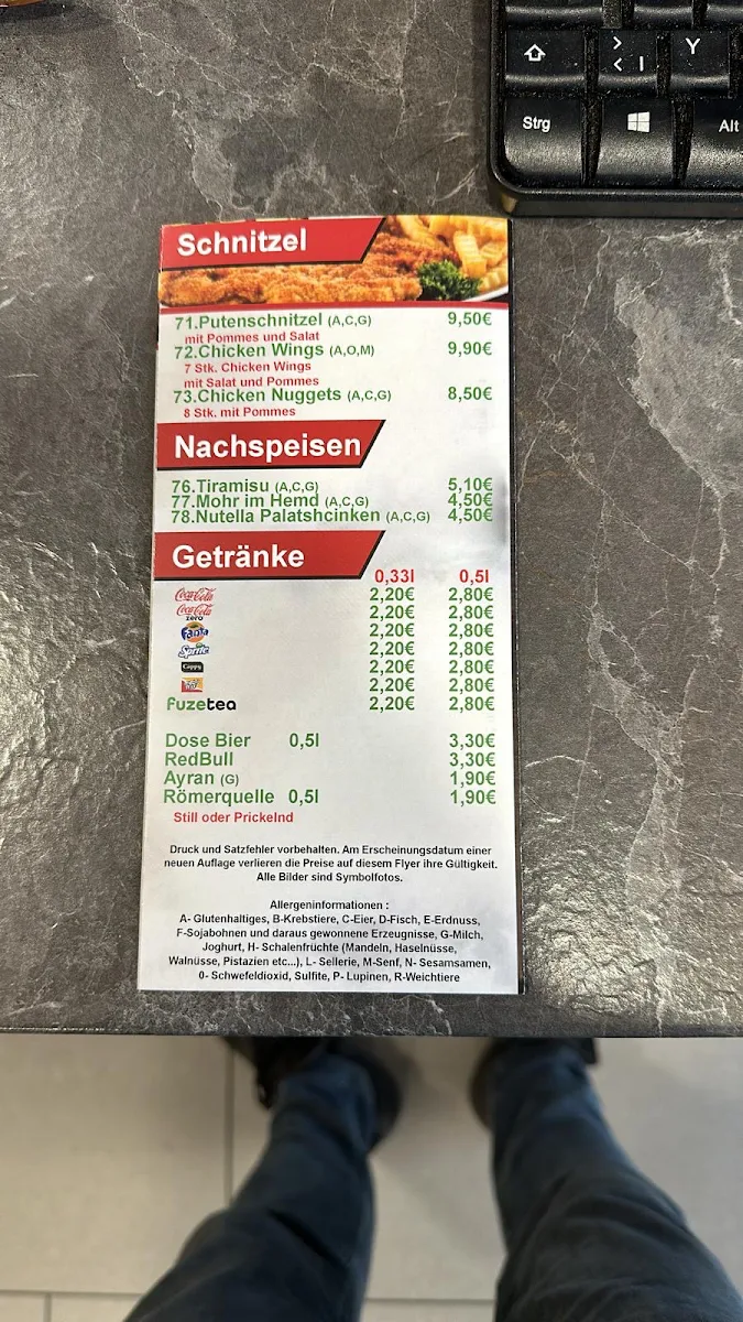 Speisekarte photo 3