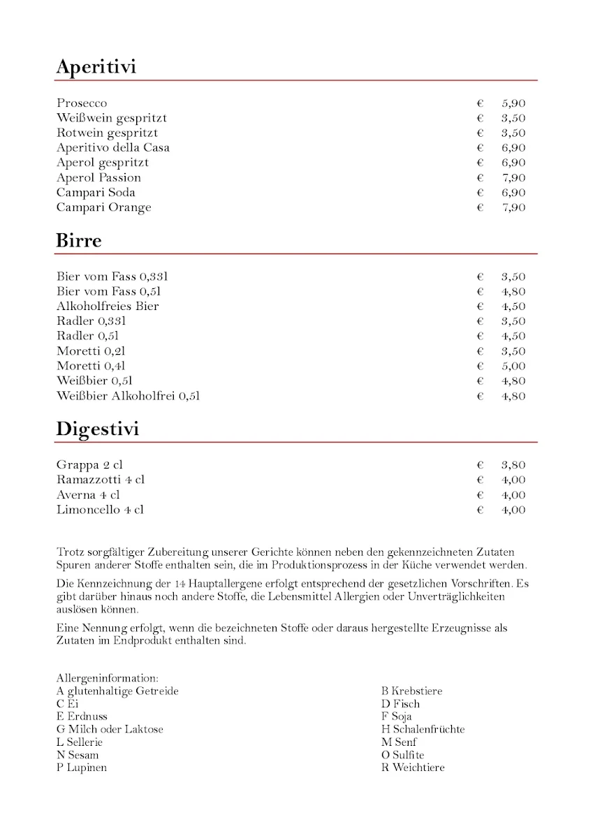 Speisekarte photo 4