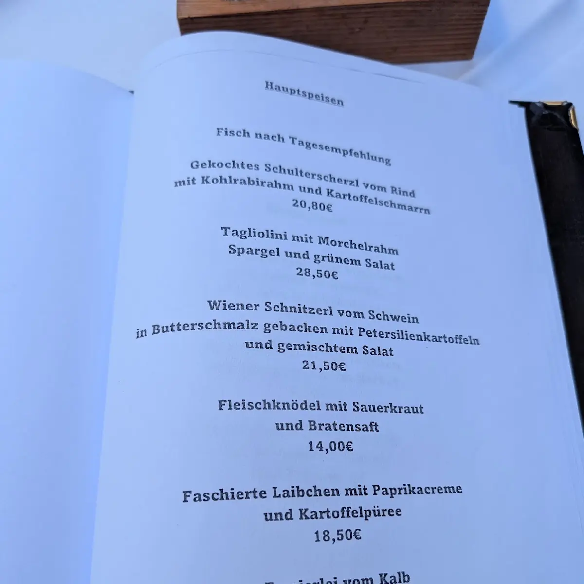 Speisekarte photo 3