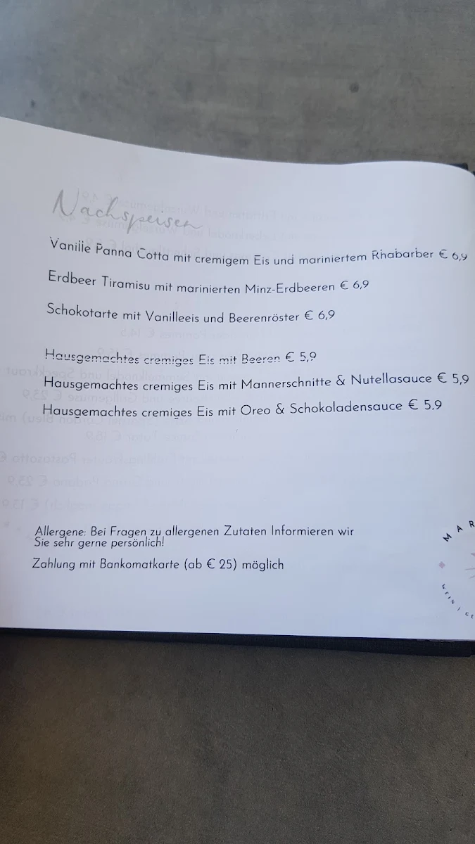 Speisekarte photo 4