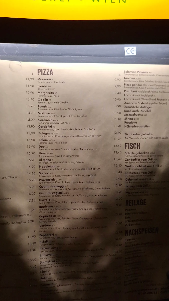 Speisekarte photo 1