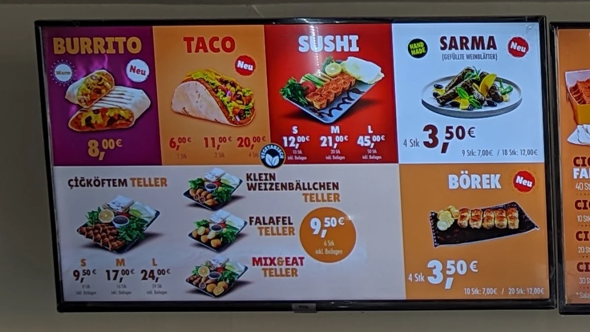 Speisekarte photo 2