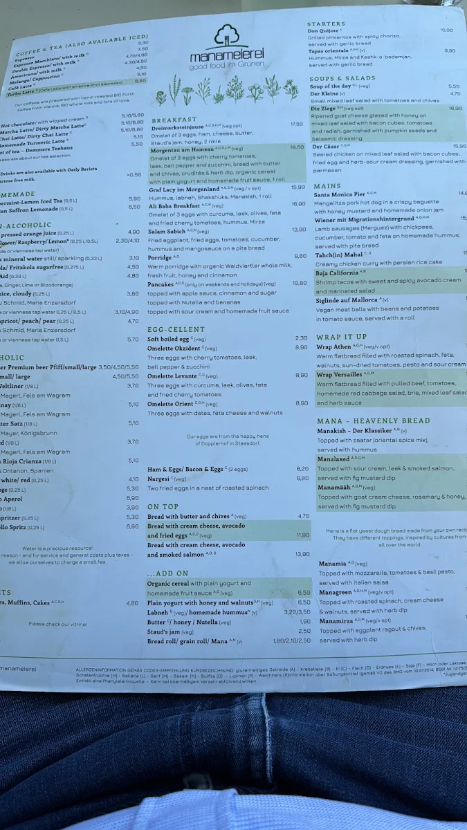 Speisekarte photo 2